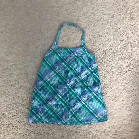 Checked Halter Top - Picture 1 of 2